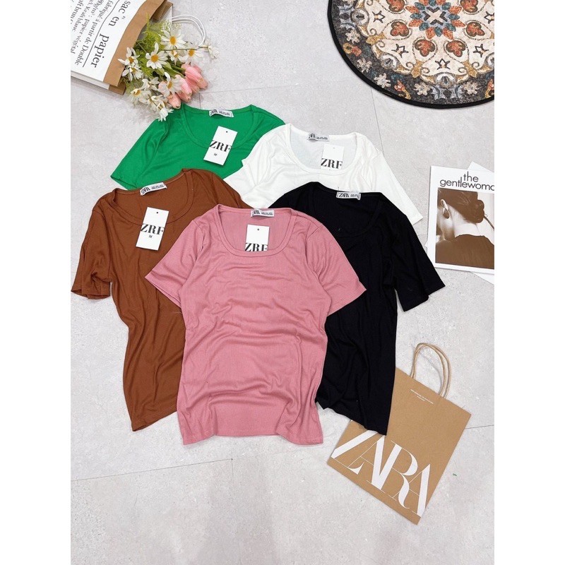 ÁO TĂM CỔ U NĂM MÀU CHO NỮ | BigBuy360 - bigbuy360.vn