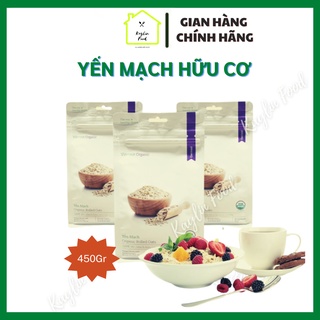 Yến mạch hữu cơ Vinamit Organic 450g yến mạch nhập khẩu từ Mỹ hsd 12/2022