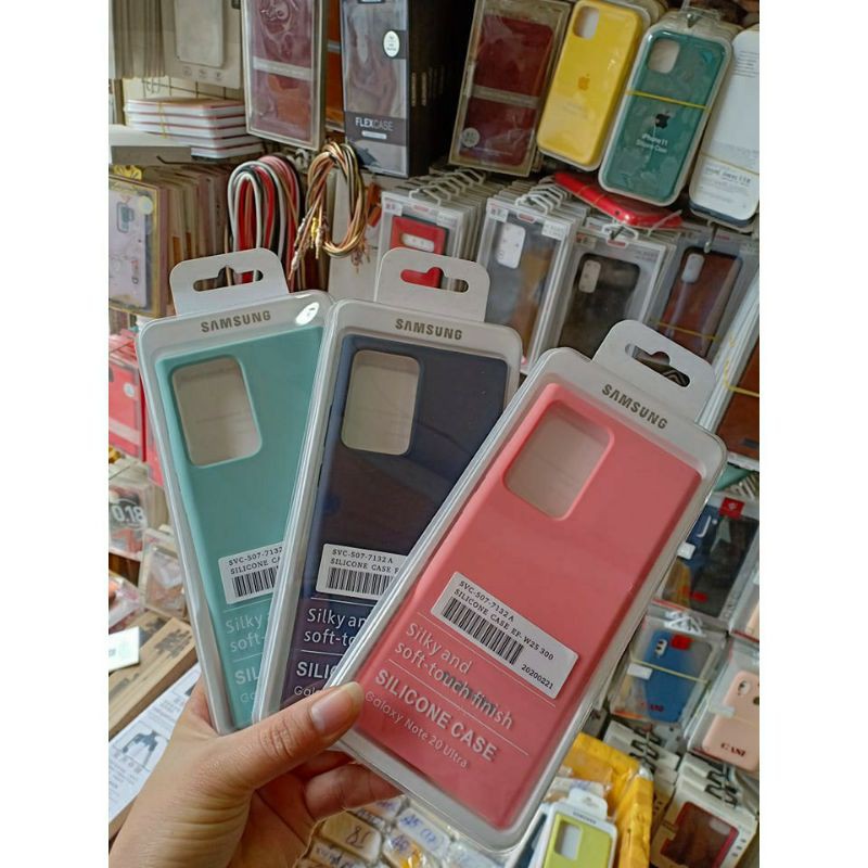 Ốp lưng silicone chống bám bẩn cho Samsung Galaxy Note 20 Ultra