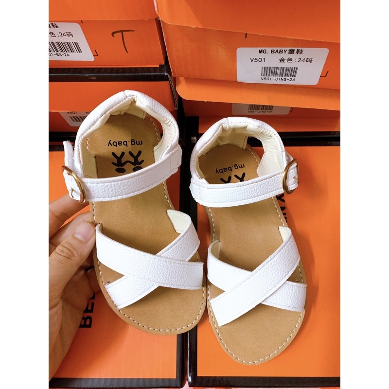 SANDAL QUAI CHÉO BÉ GÁI SIÊU MỀM NHẸ MÃ V501