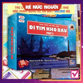 [LẺ=SỈ=SIÊU RẺ] Board game-Đi tìm kho báu phần 2 Foxi-đồ chơi gia đình tương tác tư duy-quản trị niềm tin