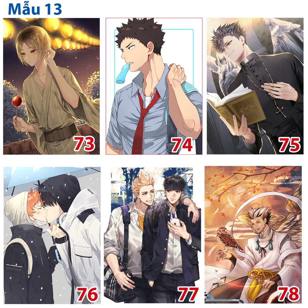 Poster / tranh dán tường anime Haikyuu! ( Mẫu 13)