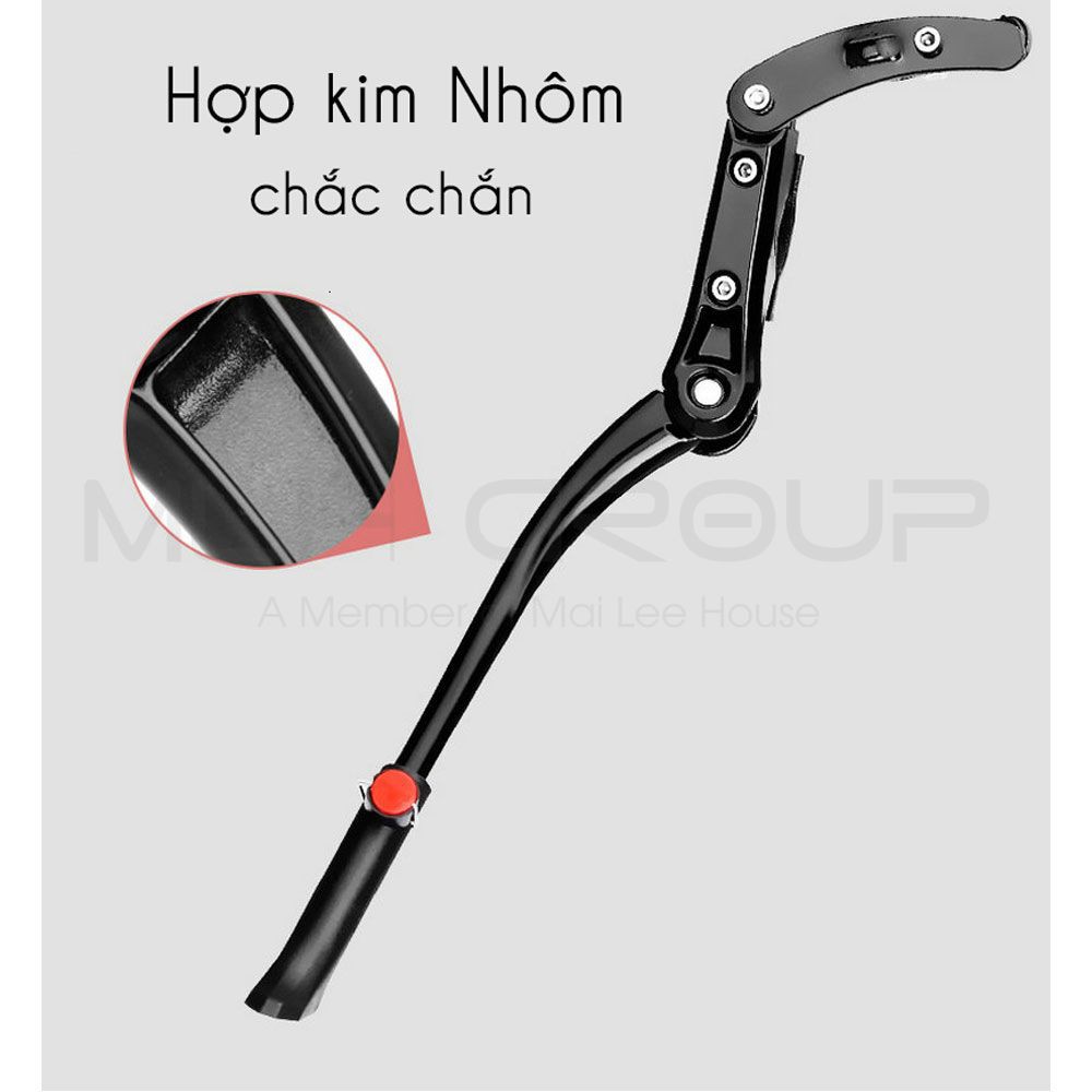 Chân Chống Giữa Xe Đạp Thể Thao, Địa Hình Dễ Dàng Điều Chỉnh Kích Thước 48-52 Cm Chất Liệu Nhôm Siêu Bền Chắc Chắn MLH