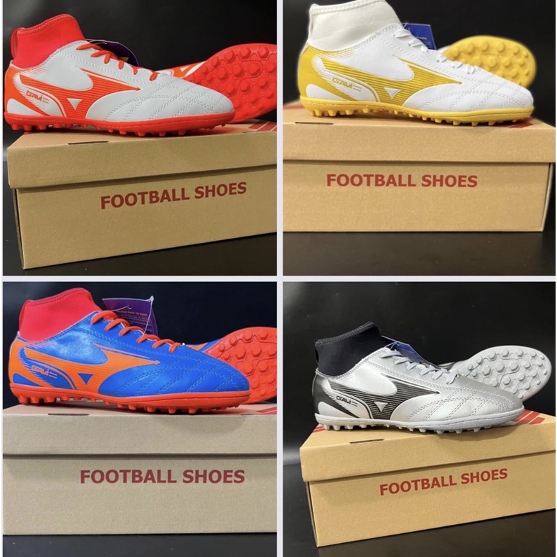 Giày đá bóng MIZUNO G2 phiên bản cổ cao cao cấp đá sân cỏ nhân tạo, mẫu giày thiết kế ôm chân cao cấp . vc