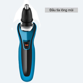 Máy cạo râu mini có 3 đầu chức năng