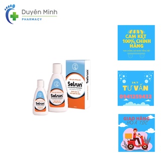 DẦU GỘI SẠCH GÀU VÀ HẾT NGỨA DA ĐẦU SELSUN 60ml/100ml