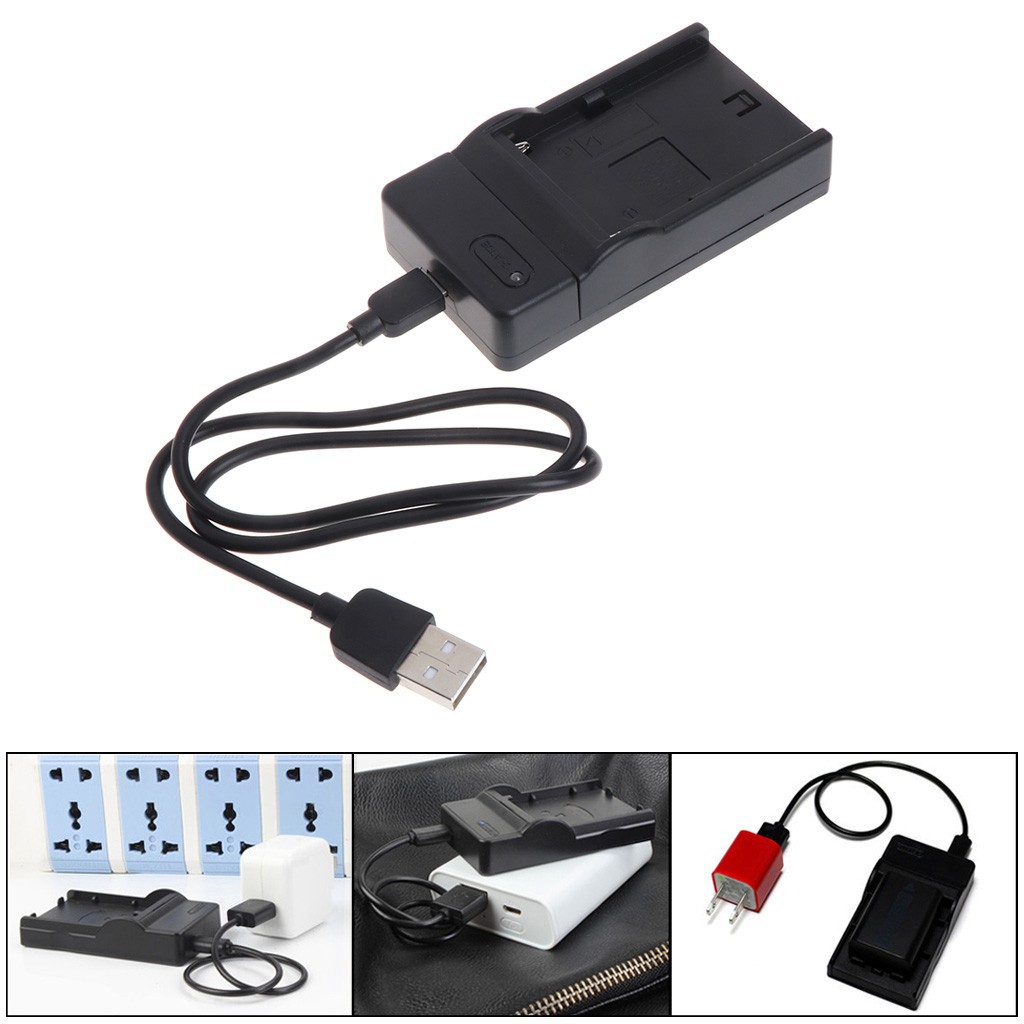 Bộ sạc sạc pin giao diện USB cho máy ảnh Sony