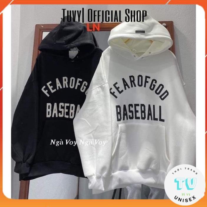 Hoodie Nam Nữ TUVYSHOP  Áo hoodie BASEBALL DA6