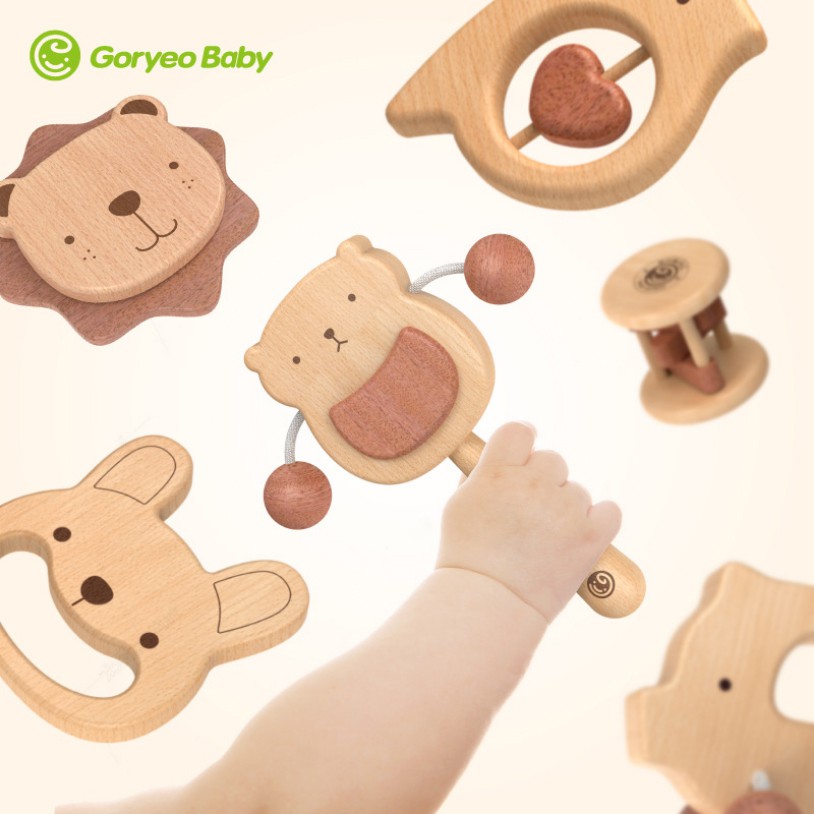 Bộ xúc xắc gỗ Hàn Quốc Goryeo Baby