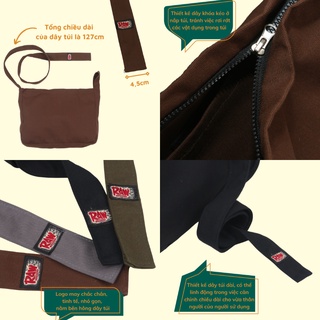 Túi Chéo Raw Knot Basic Tote Canvas Vải Bố Mộc Arrow Shop
