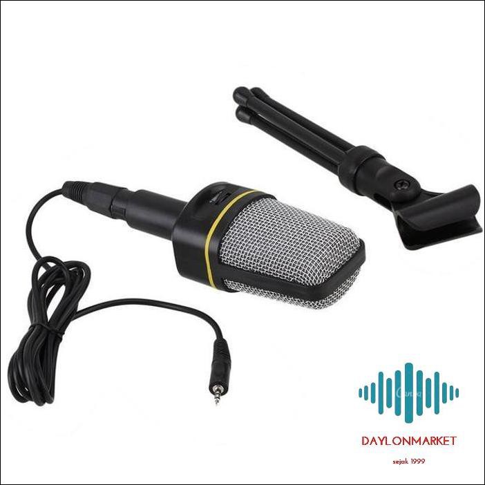 Micro Hát Karaoke Sf-920 3.5 mm Cho Skype - Màu Đen