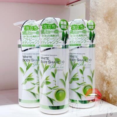 Sữa Tắm Manis Trắng Da Dưỡng Ẩm Hương Trà Xanh Nhật Bản 450ml