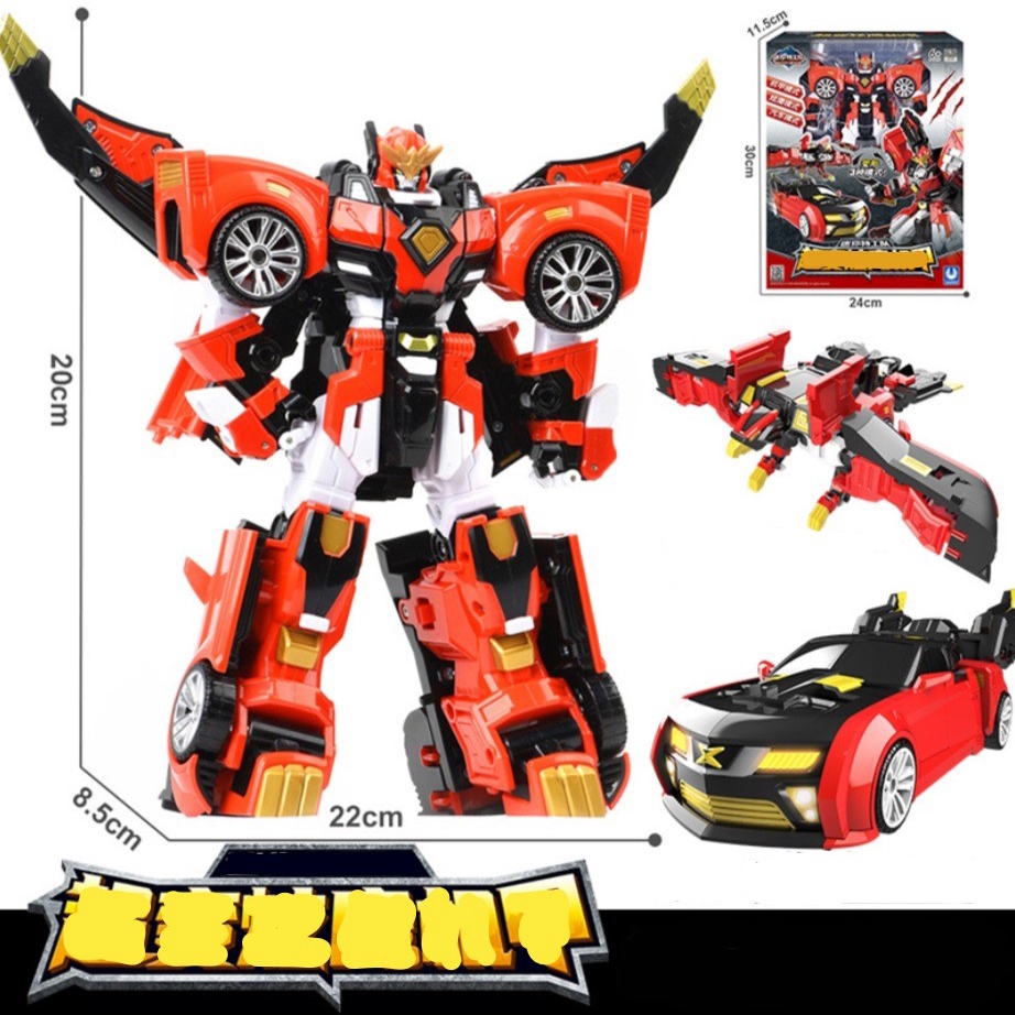 Đồ chơi Miniforce Super Dino Power 2 Biệt đội siêu nhân nhí (hàng chính hãng) - Tri-Hawk King (3 in 1) - mã 8672