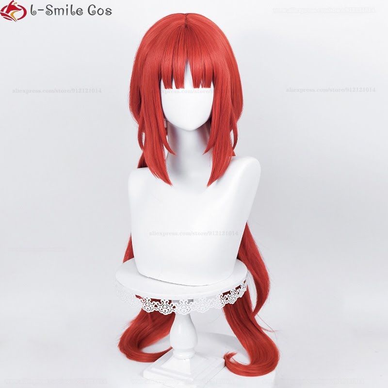 Wig/Tóc giả Nilou - Genshin Impact màu đỏ