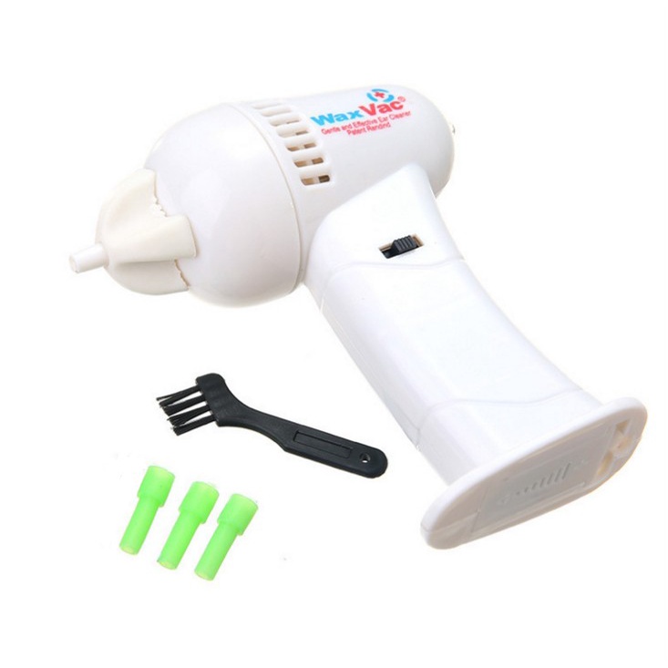 Dụng Cụ Vệ Sinh Tai An Toàn Nhẹ Nhàng Không Dây Có Đèn LED
