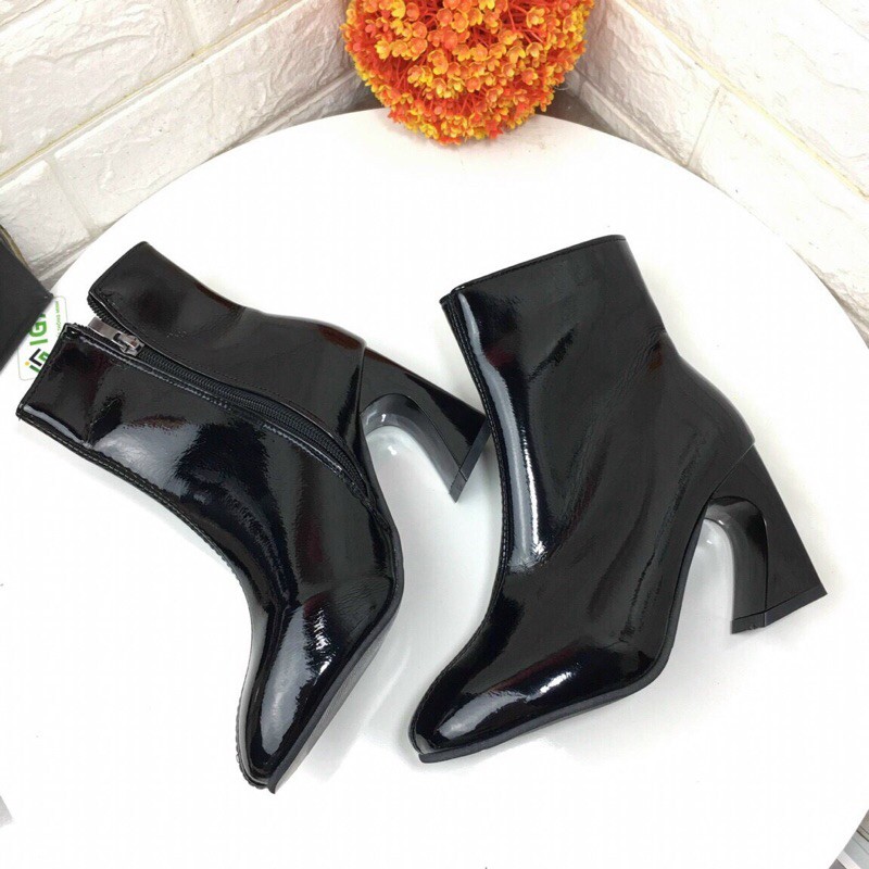 Bốt da bóng 7 phân cao cổ | BigBuy360 - bigbuy360.vn