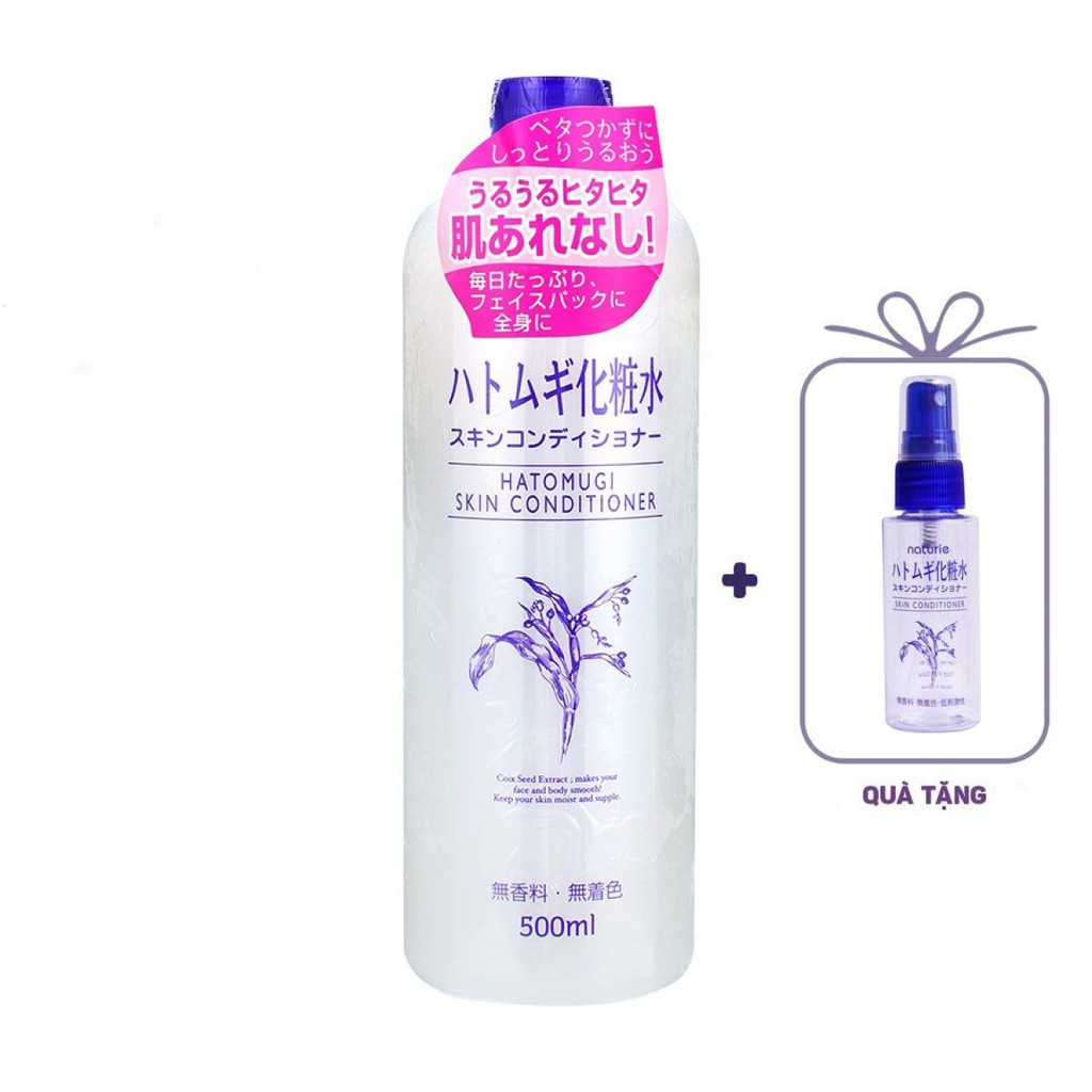 Nước hoa hồng Naturie Hatomugi  Skin Conditioner Lotion Nhật Bản 500ml