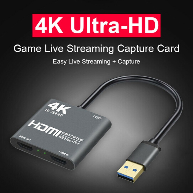 Card Thu Tín Hiệu Video 1080p 60fps 4k Hdmi Usb3.0