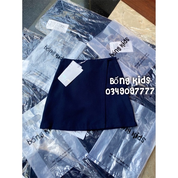 Chân Váy Bé Gái Kaki Dáng A GÊ