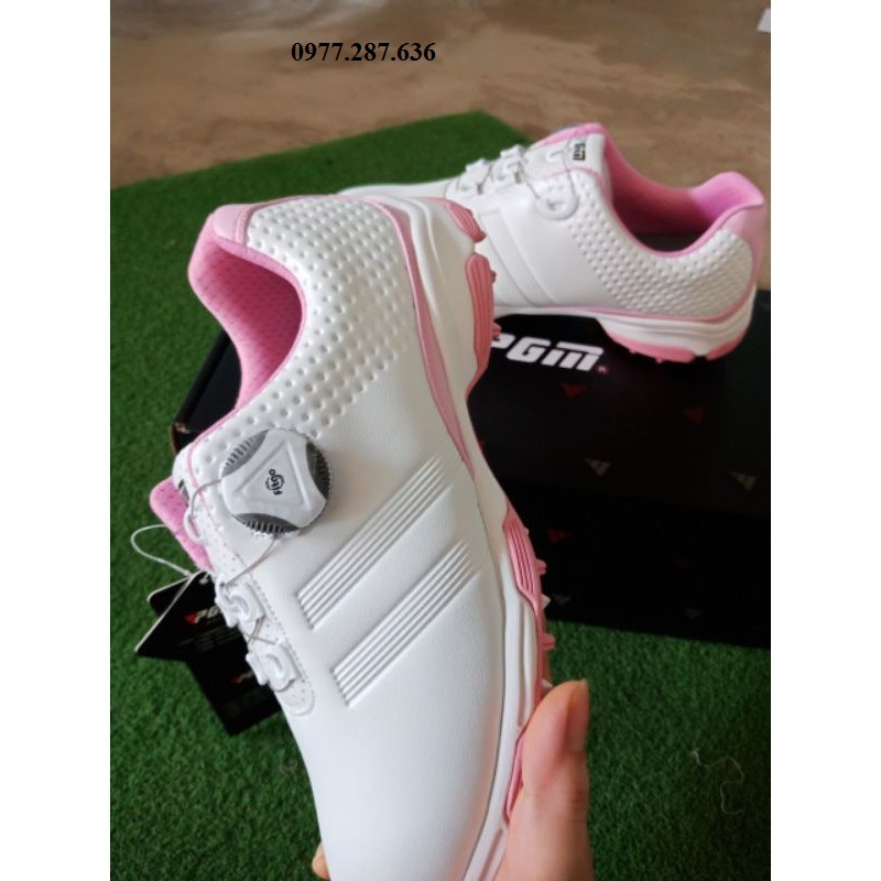 Giày golf nữ PGM giá rẻ núm vặn thể thao êm chân chống thấm nước shop GOLF PRO GN005