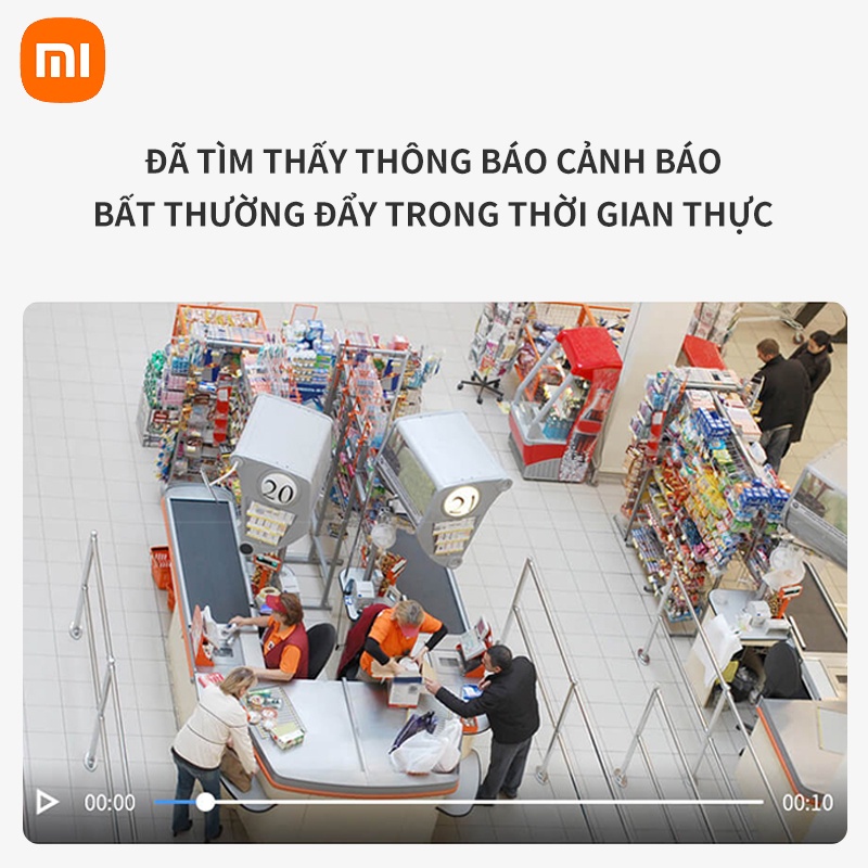 Camera hành động Xiaovv PTZ IP65 Hồng ngoại chống thấm nước 8 Tầm nhìn ban đêm Xoay 2K HD Stand By Mi Home App | BigBuy360 - bigbuy360.vn
