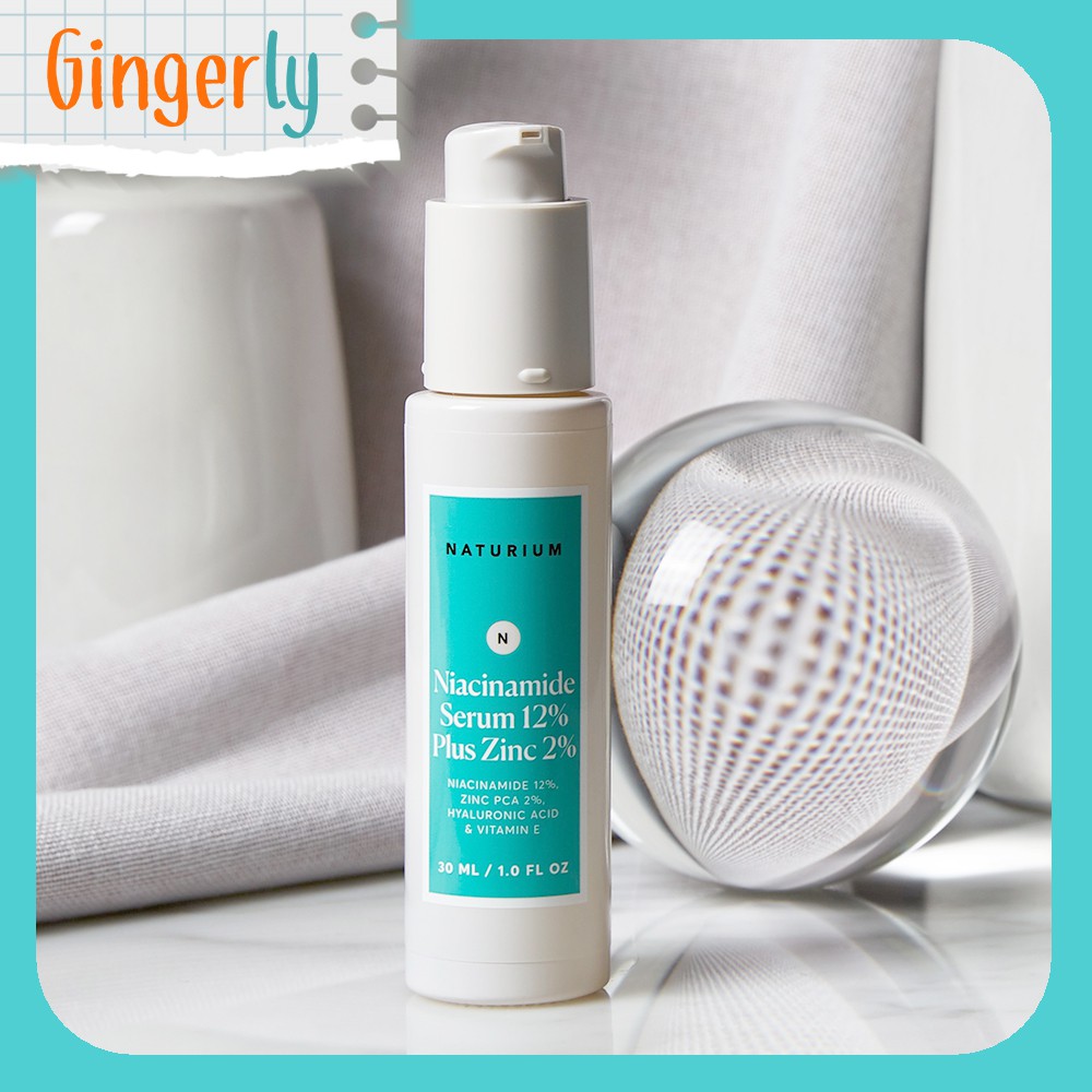 Serum Niacinamide Naturium 12% Plus Zinc 2% Tinh chất trắng da, xóa tàn nhang, kiềm dầu, kích thích collagen