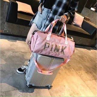 Túi du lịch pink , mickey, lính