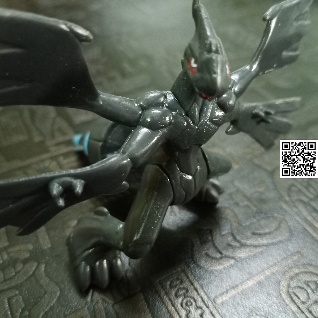 Mô hình Zekrom huyền thoại hoả tiển đen anime Pokemon bửu bối thần kỳ 1700 644 2