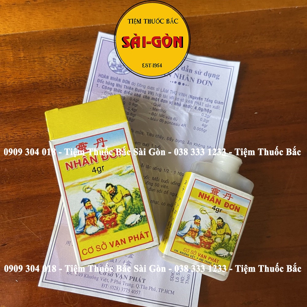 Nhân Đơn - Khó tiêu, đầy hơi, đau bụng, trúng thực - Say Xe - rối loạn Tiêu Hoá