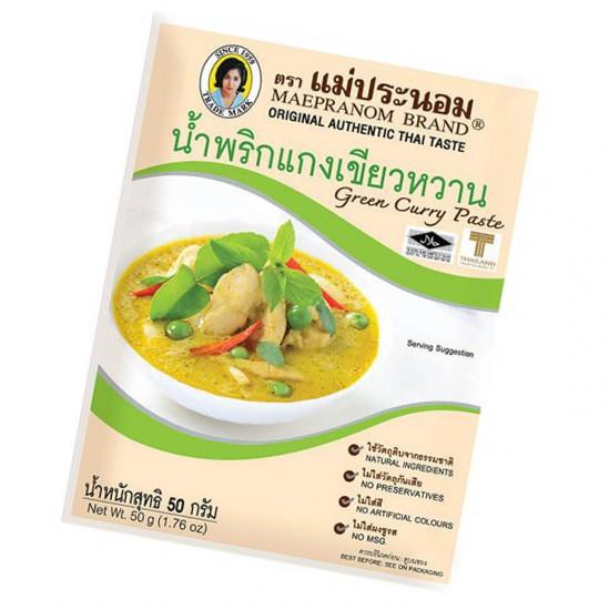 Gia vị cà ri xanh thái lan Green Curry Paste 50g