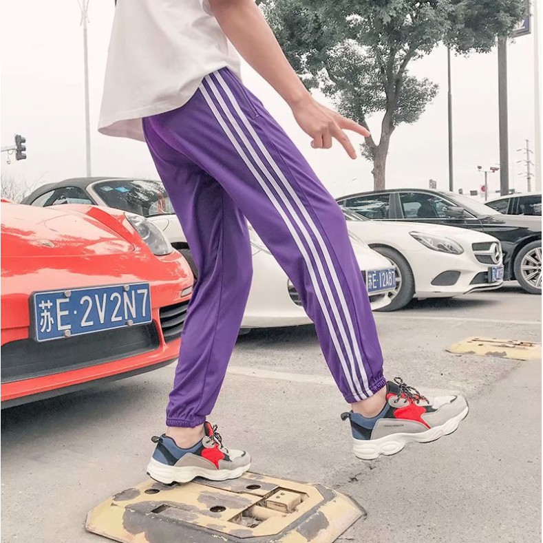 Quần thể thao 3 sọc nhiều màu siêu hot hàng xịn chất bao đẹp- SP4 | BigBuy360 - bigbuy360.vn