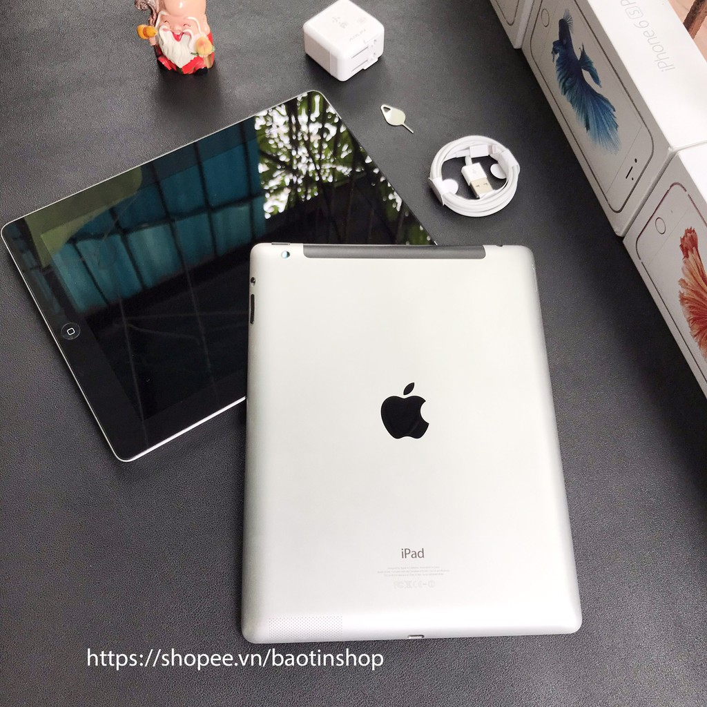 MÁY TÍNH BẢNG IPAD 4 - WIFI 4G 64/32/16GB - Tặng đủ phụ kiện | BigBuy360 - bigbuy360.vn