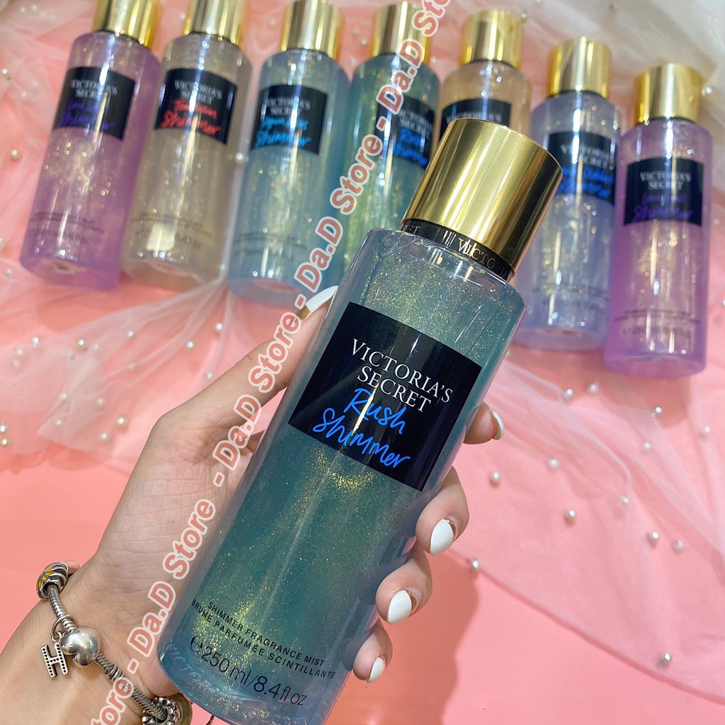 Xịt Body Mist 🔥FREESHIP🔥 Xịt thơm nhũ Shimmer Body Mist Victoria Secret 250ml - Chính Hãng - Đa dạng hương thơm | BigBuy360 - bigbuy360.vn