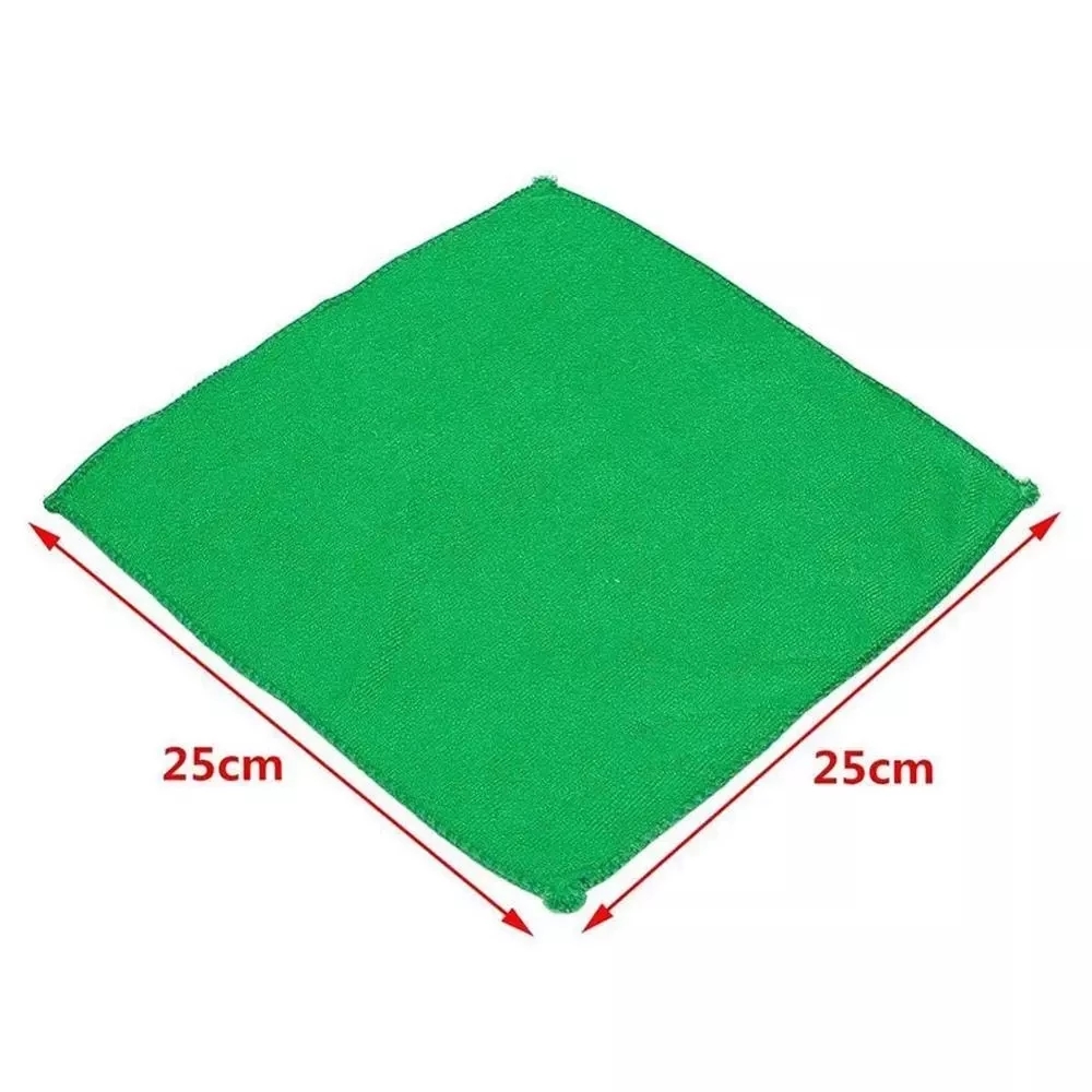 MICROFIBER Set 10 Khăn Vi Sợi Siêu Thấm Hút Vệ Sinh Đa Năng