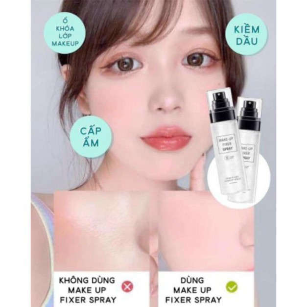 Xịt khóa lớp makeup FIXER SPRAY 💙KÈM QUÀ TẶNG💙 xịt giữ lớp trang điểm lâu trôi kiêm xịt khoáng dưỡng da TAYOKA | BigBuy360 - bigbuy360.vn