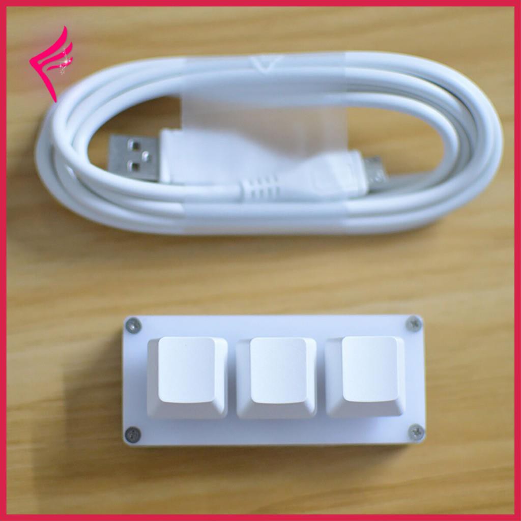 Bàn phím cơ chuyên game 3 phím mini lập trình macro kèm phần mềm OSU