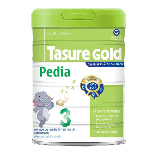 Sữa Tasure Gold Pedia số 3 900g, 1-10 tuổi