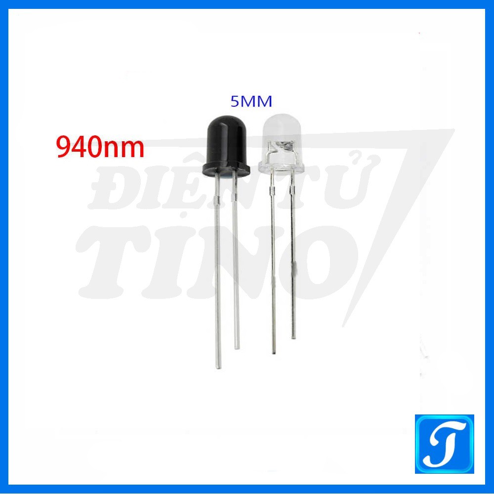 Led Thu Phát Hồng Ngoại 5mm (1 Cặp) | BigBuy360 - bigbuy360.vn