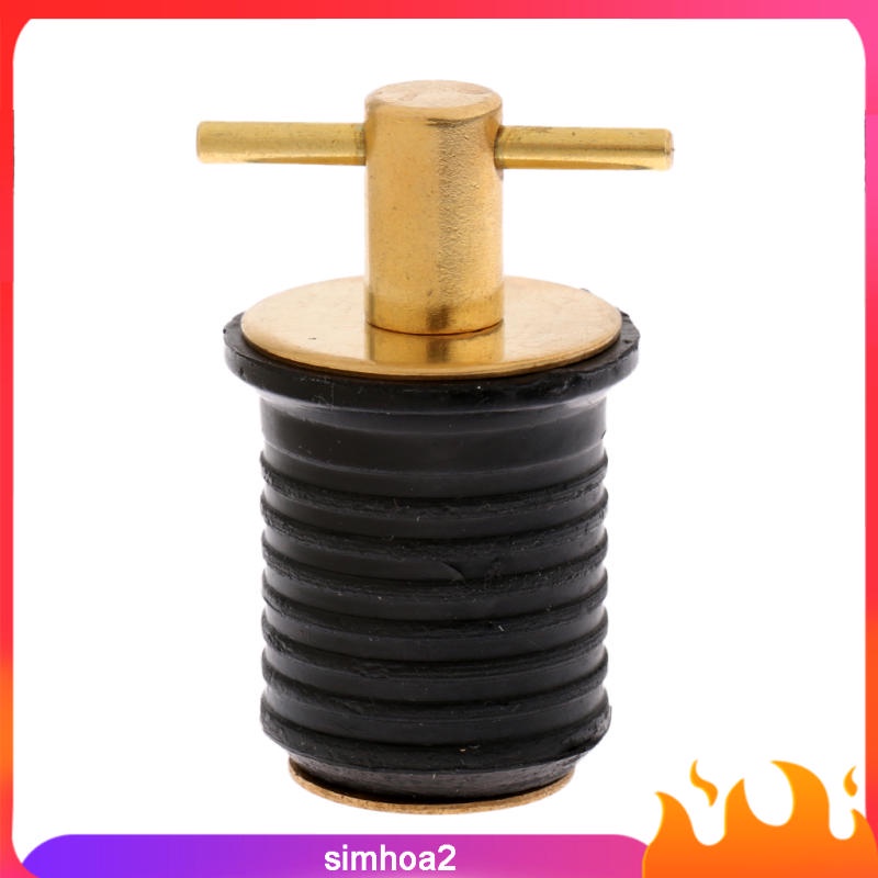 Nút chặn lỗ thoát nước bằng đồng thau và cao su cho tàu thuyền | BigBuy360 - bigbuy360.vn