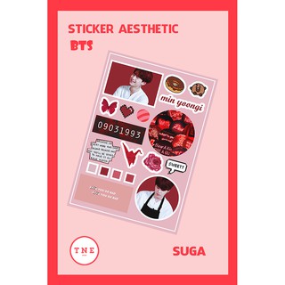 [HÀNG CÓ SẴN] Sticker Aesthetic BTS