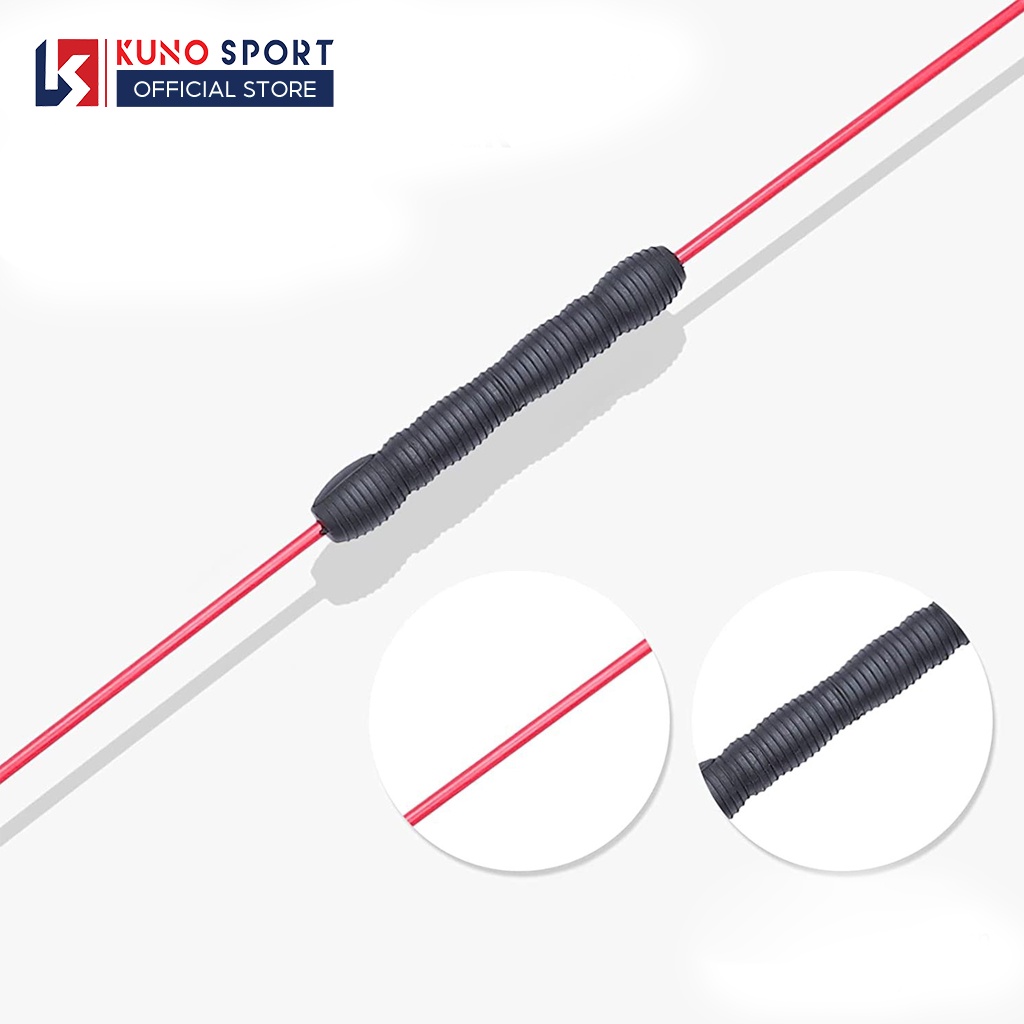 Gậy Rung Đàn Hồi Tập Gym KUNO SPORT Có Thể Tháo Rời