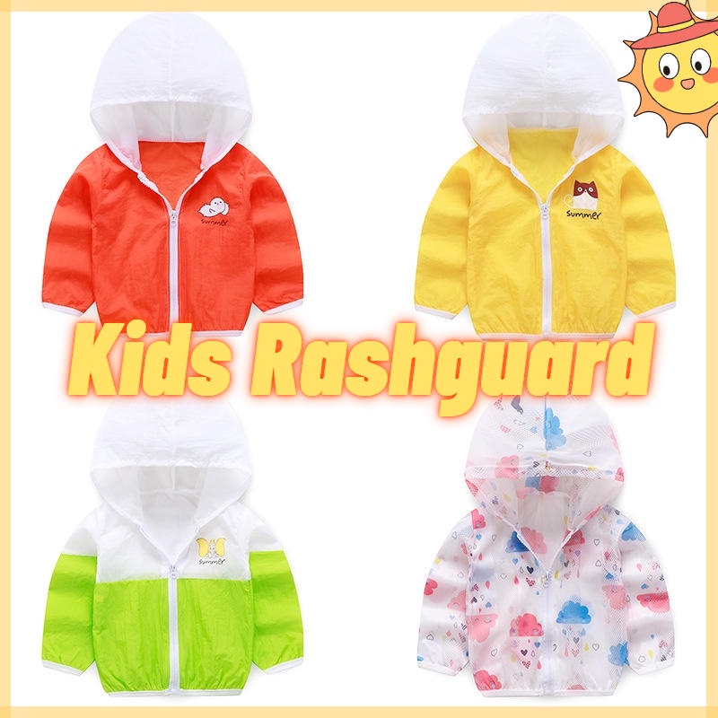 Áo Khoác Chống Nắng Thoáng Khí Bảo Vệ Cho Bé