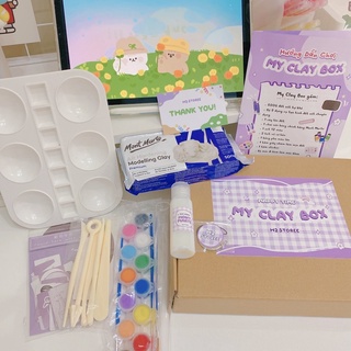 Set đất sét tự khô Mont Marte