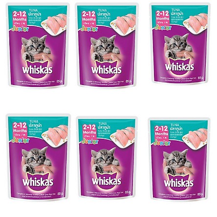 Pate Whiskas Kitten - Pate Cho Mèo Con 80g - 2 Vị