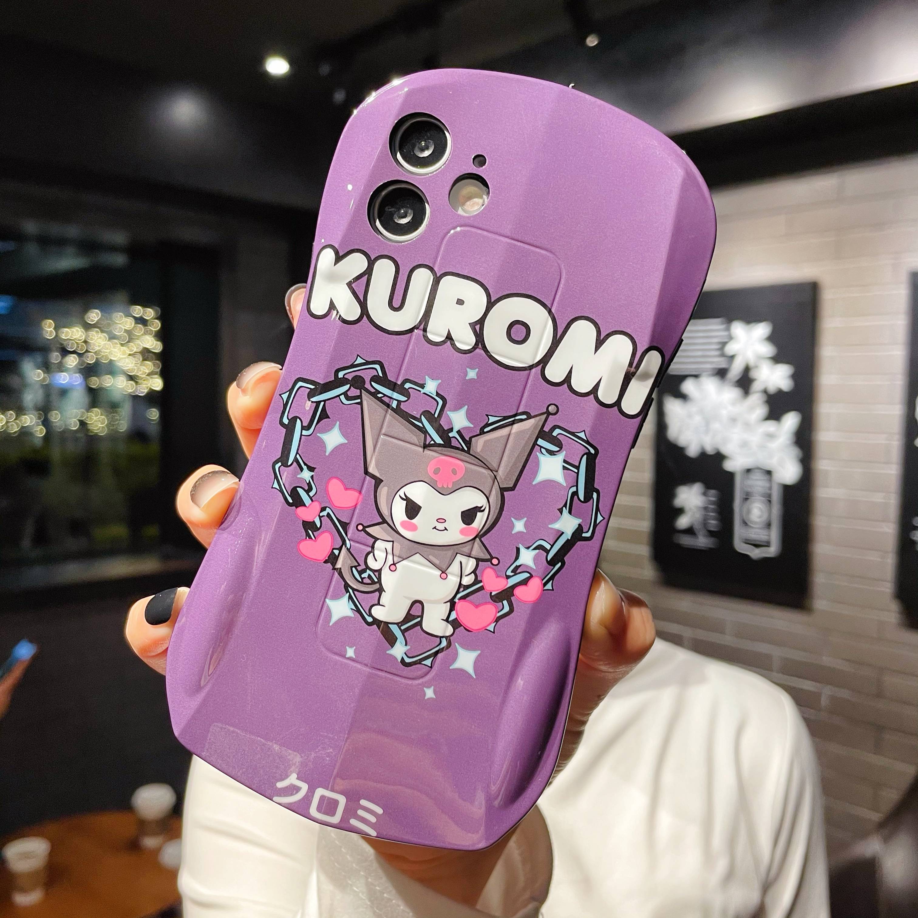 Ốp Lưng Phong Cách Hoạt Hình Kuromi Supercar Cho Iphone 11 Pro Max 6s 6 7 8 Plus Xr Xs Max