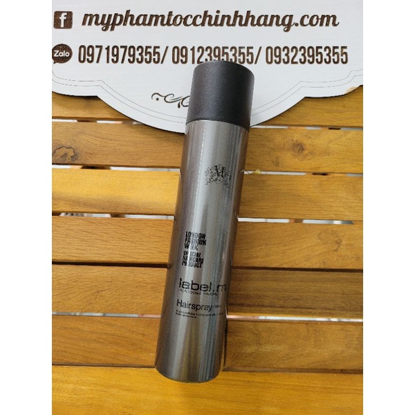 XỊT GIỮ NẾP TÓC LABEL.M HAIR SPRAY 300ML