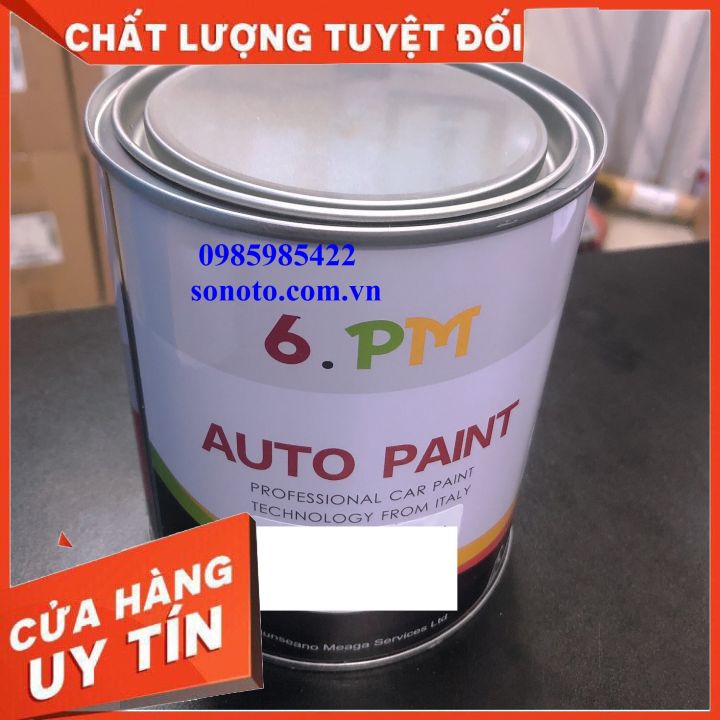 QP2230 Sơn gốc 2K màu đỏ gạch hãng Autopaint lon 1 Lít ( Sơn oto xe máy )