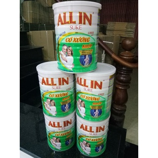 Sữa Cơ Xương Khớp All In Sure ngừa loãng xương, tiểu đường lon 900g