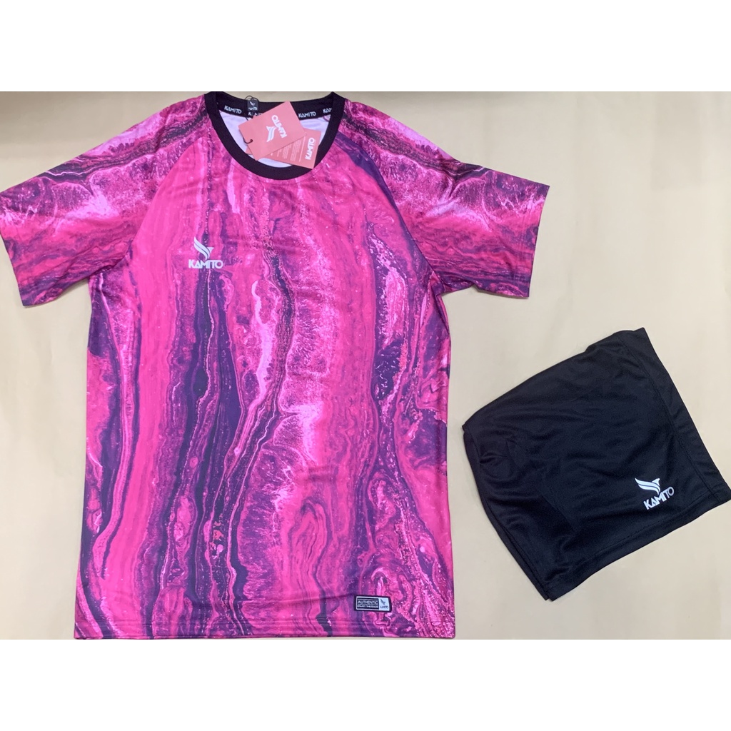 Bộ Quần Áo Bóng Đá Kamito Chất Liệu Cao Cấp Thoáng Mát Hút Ẩm Cao Bay Hơi Nhanh Thoải Mái Khi Đá Bóng Tập Luyện Thể Thao