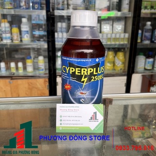 Thuốc diệt muỗi Cyper Plus 250EC chai 1 lít